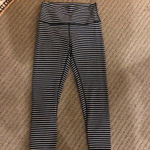 Lululemon Size 6 striped leggings